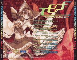 TOHO EURO FLASH Vol.1 — NJK Record | Last.fm - 邦楽 - アニメ