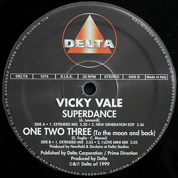 12' DELTA 4枚セット　Vicky Vale Super Dance他 Superdance | Eurobeat Wiki | Fandom
