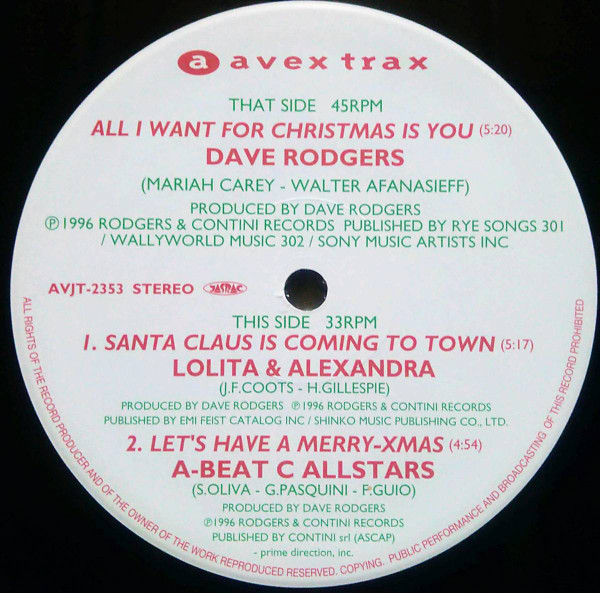 All I Want For Christmas Is You | Eurobeat Wiki | Fandom