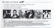 Hi-NRG Attack message on SEB 210