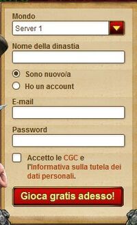 Registrazione