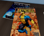 Invincible and Halo comics