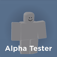 Alpha Tester - Roblox