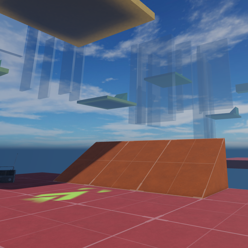 Roblox  Evade but the map is so big 