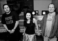 Terry, Amy and Dave Fortman at Record Plant 2005-6