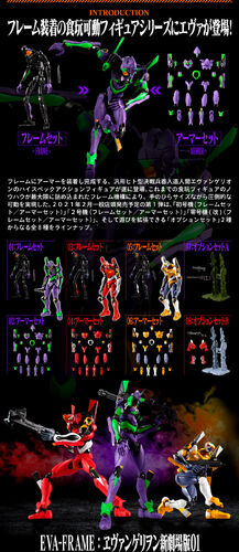 Neon Genesis Evangelion EVA-Frame-EX01 Boxed Set