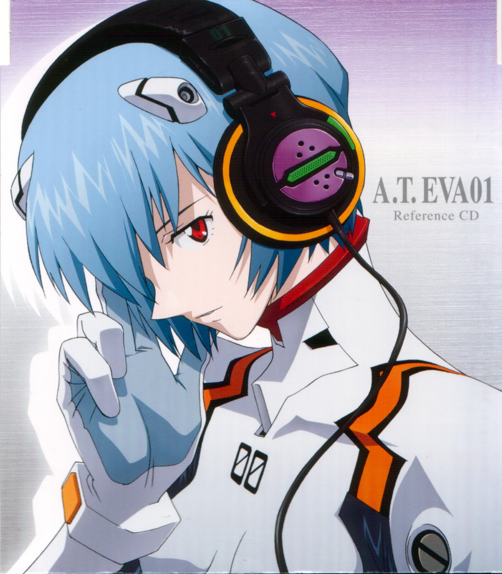 希少エヴァンゲリオンヘッドホンA.T.EVA01 SCRH-00006