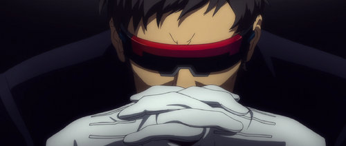 Gendo Ikari after 14 years (Rebuild)