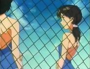 Swimsuit Hikari in Neon Genesis Evangelion (Sega Saturn).