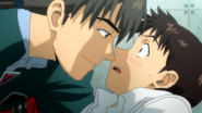 Ryoji Kaji embarrassing Shinji [RB2]