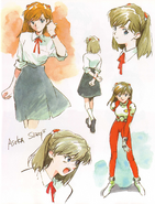 Early designs for Asuka