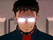 Командующий Nerv Гэндо Икари