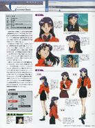Character Sheet in Evangelion Chronicle.