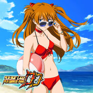 Asuka (Summer 2022) as seen on Super Robot Wars DD.