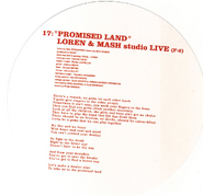 "Promised Land" LOREN & MASH studio LIVE