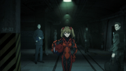 Asuka in her EURO-NERV plug suit. [RBS]