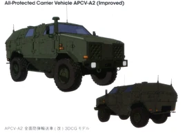 All-Protected Carrier Vehicle APCV-A2 (Improved) Settei