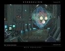 Concept art du centre de commandement par Cameron Small