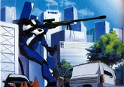 Evangelion Unit-00 with Sniper Rifle