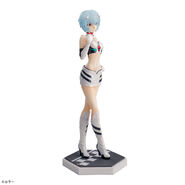 SEGA's Prize Evangelion Racing Luminasta Rei Ayanami - PIT WALK figure released on January 12, 2024.