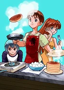 Illustration par Takami Akai pour les personnes précommant le jeu sur Windows