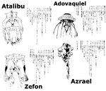 Angel RPG Ataribu Adovakieru Zefon y Azrael