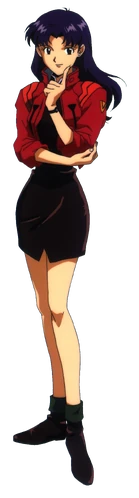 Misato Katsuragi NGE Illustration