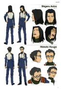 Shigeru Aoba and Makoto Hyuga