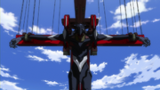 Evangelion Unit 03 crucified (Rebuild)