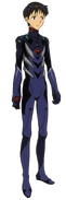 Artwork of Shinji in his Evangelion 13 Plugsuit for Evangelion: 3.0 You Can (Not) Redo.