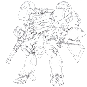 Strategic Defense Force Integrated Mechanic Soldier Type-4 Akashima