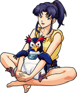 Misato Katsuragi (葛城ミサト?) in Monster StrikeWP.