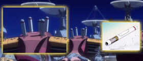 Del techo del Wunder sobresalen 5 cápsulas como en la que Misato y la tripulación utilizan para sincronizar. Se puede apreciar como se introducen en una momentos antes que Misato le diga a Shinji que no lo necesita