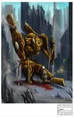 Concept art de l'Eva-00 par Ben Wootten