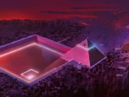 Pirámide del GeoFront.