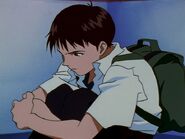 Shinji escapa ep19