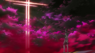 Mari contemplates the crosses of Unit-05 and the Third Angel [RB2]