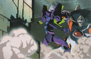 Evangelion Unit 01 vs Zeruel (NGE)