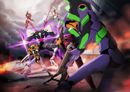 Evangelion Battlefield Illustration