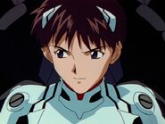 Shinji en el episodio 09