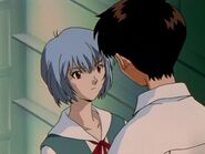 Episodio 5 Ayanami Rei enojada