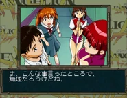 Asuka se chamaille avec Jung