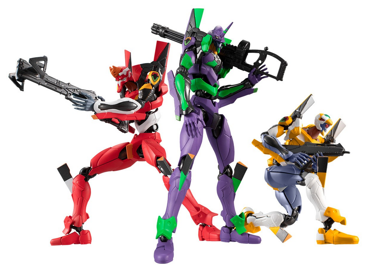 Bandai Shokugan Rebuild of Evangelion EVA-Frame 03 - Full set