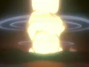 N² бомба взрывается вблизи поверхности (Neon Genesis Evangelion)