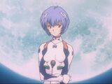 Rei Ayanami en el opening