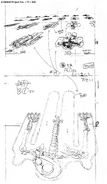 Artwork of the Failed Evangelion Prototypes.