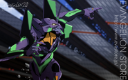 An Eva Store wallpaper of Evangelion Unit-01.