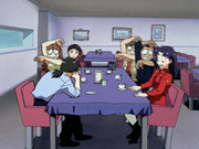 Shocked at Misato's truth (NGE)