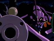 Evangelion Unit-01 with the Positron Sniper Rifle