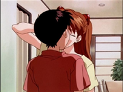 Asuka kiss Shinji